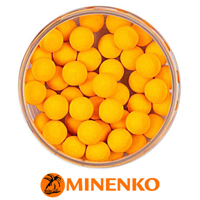 Бойлы Minenko Pop-Up плавающие 14мм (Orange Plum (оранжевая слива))
