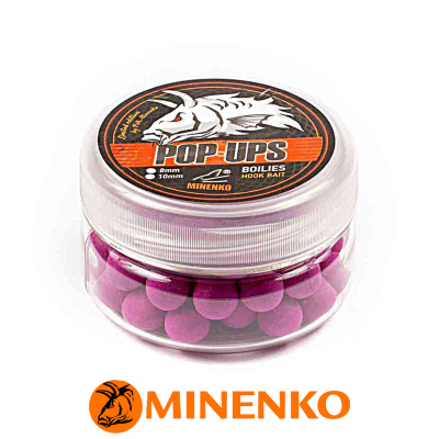 Бойлы Minenko Pop-Up плавающие 10мм (Squid & Octopus (кальмар и осьминог))