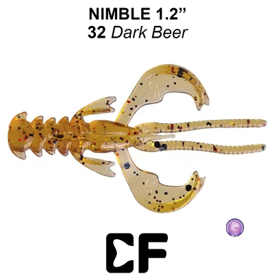 Рак CF Nimble 1.2" (76-30-32-6 UV dark beer Кальмар)