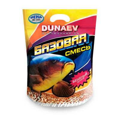 Прикормка Dunaev Базовая смесь (река)