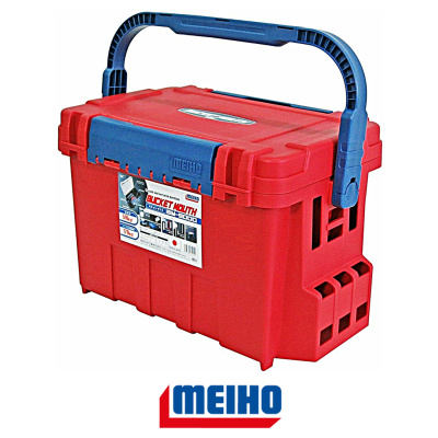 Ящик Meiho Bucket Mouth BM-9000 (540×340×350мм, red)