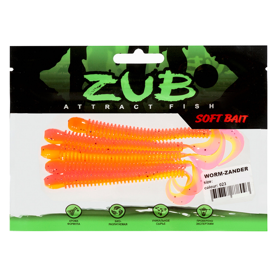 Твистер ZUB Warm-Zander 4.3 023 01