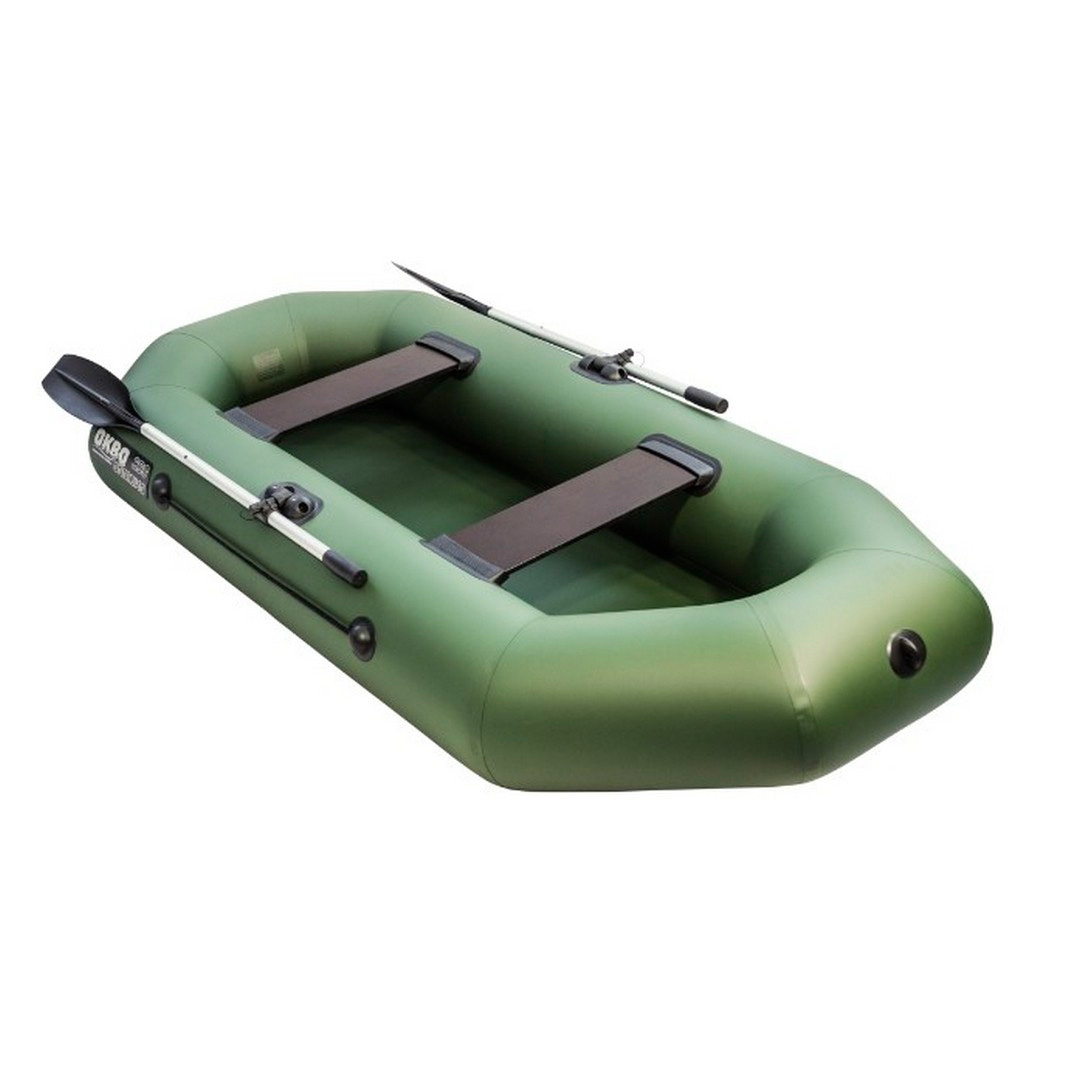 Лодка Аква Оптима 260 зеленый 02
