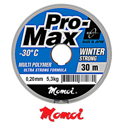 Леска Momoi Pro-Max Winter Strong 30м (0,20, 5,3кг)