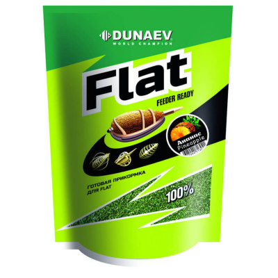 Прикормка Dunaev Flat Feeder Ready (ананас)