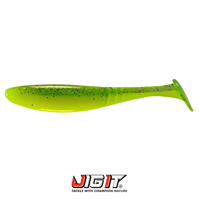 Виброхвост Jig It Flutter 3.8" (017 hot greeny)
