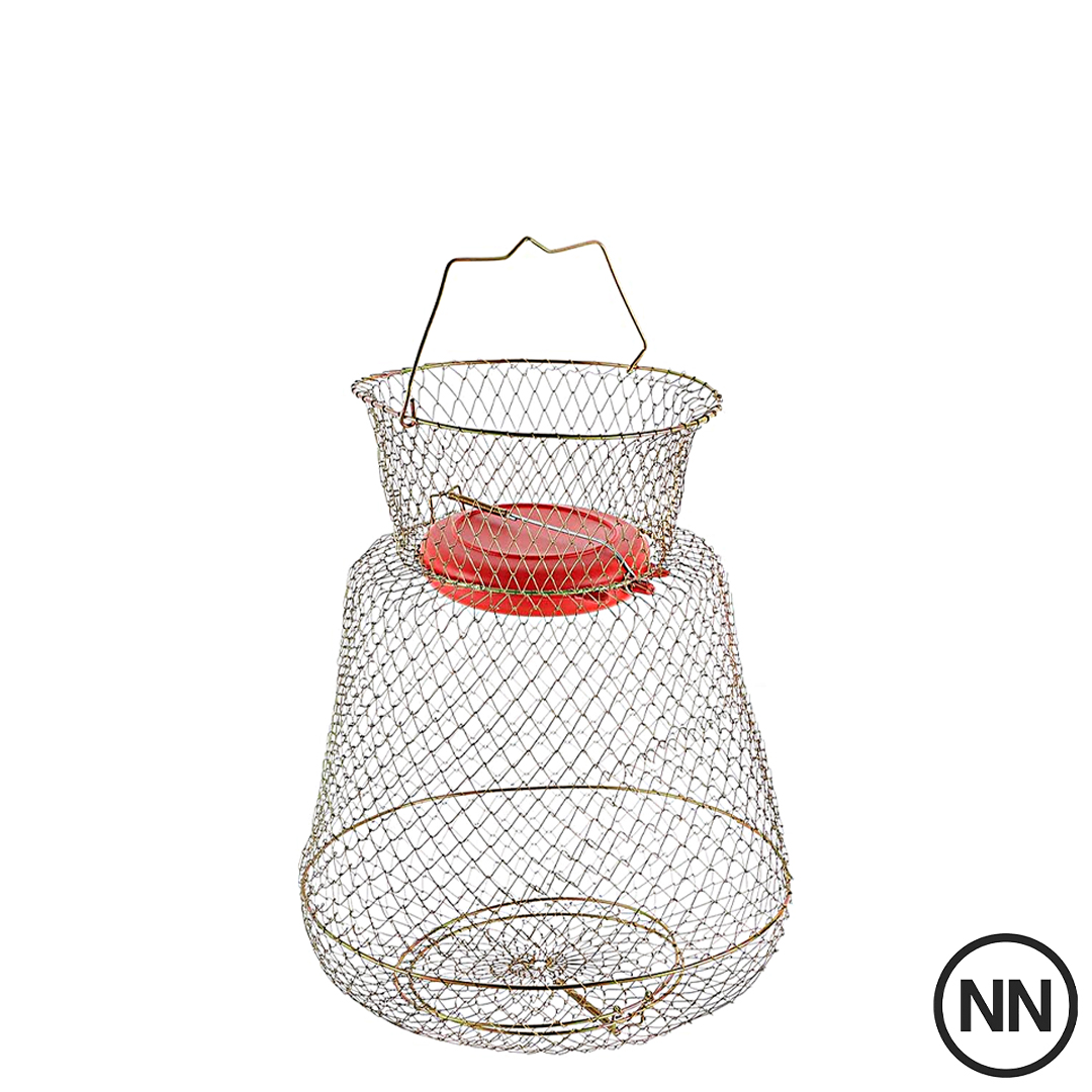 Садок металлическая сетка с поплавками 01