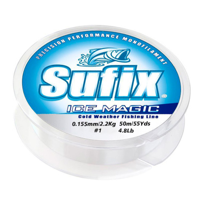 Леска Sufix Ice Magic 50m (0,155, 2,2kg)