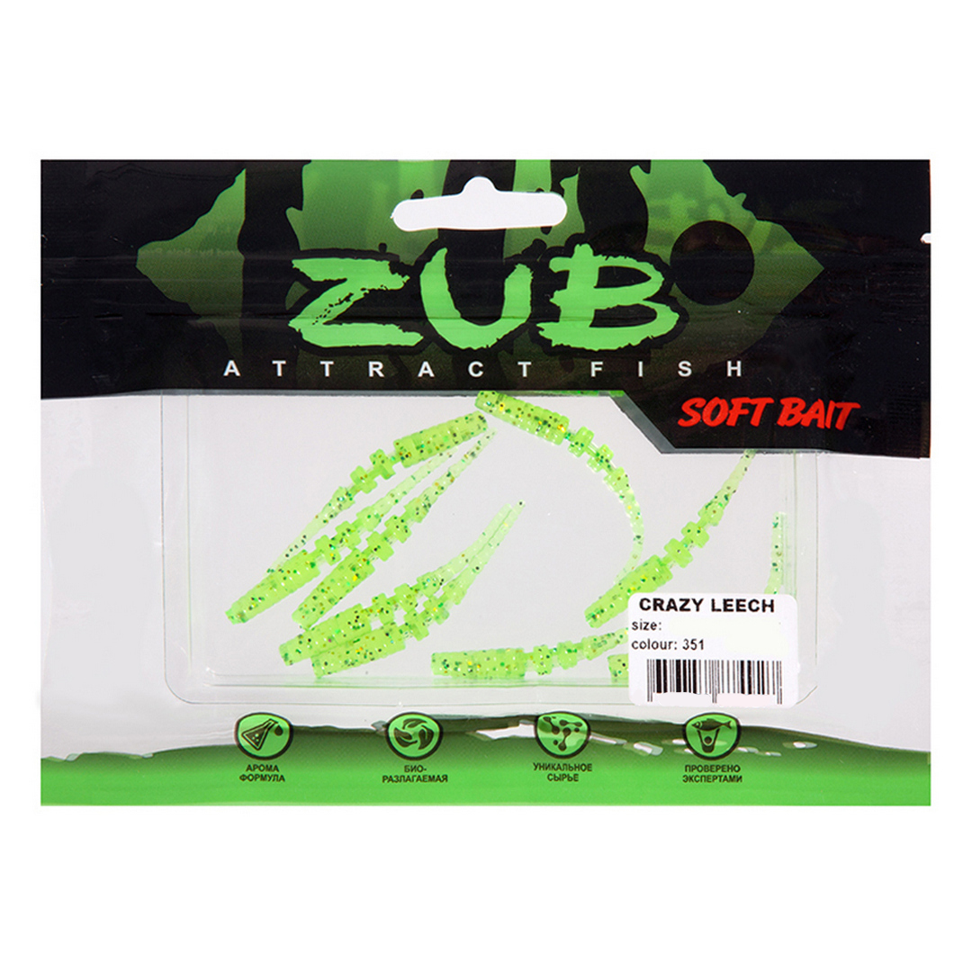 Червь ZUB Crazy Leech 2.0 351 01