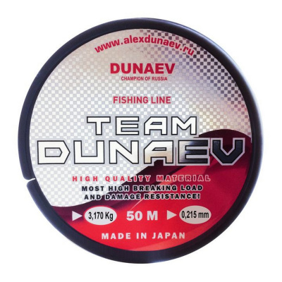 Леска Dunaev Team Dunaev 50м (0,215, 3,17kg)