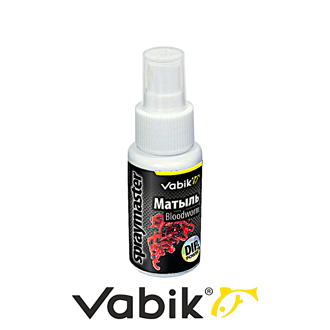 Аттрактант рыболовный Vabik Spray Master 24 мотыль
