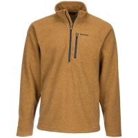 Пуловер Simms Rivershed Sweater Quarter Zip '20 Dark Bronze, XL
