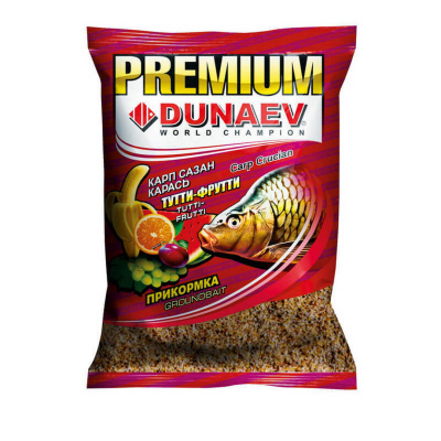 Прикормка Dunaev Premium (карп сазан тутти-фрутти)