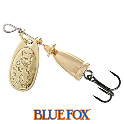 Вращалка Blue Fox Vibrax Original #0 (G золото)