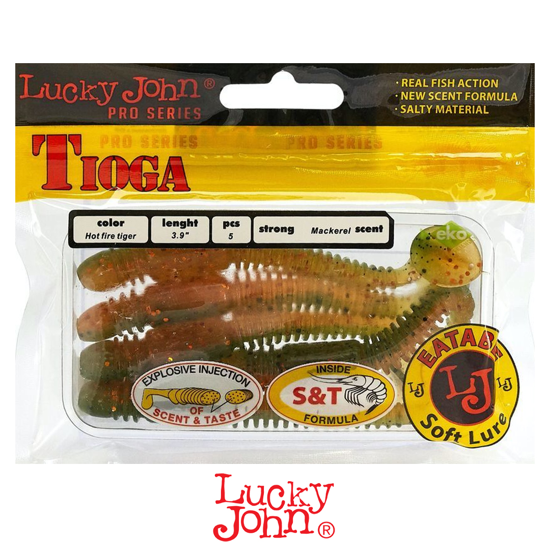 Виброхвост Lucky John Tioga 3.9 T51 1