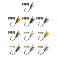 Мормышка LumiCom вольфрам Банан с ушком (окуневый фосфорный глаз) 00