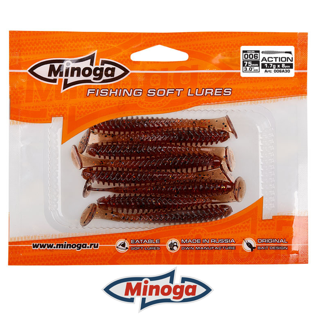 Виброхвост Minoga Action 006 3