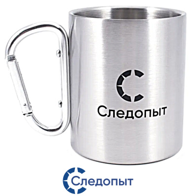 Кружка Следопыт изотермическая с ручкой-карабином (CWS-P129, 450мл)