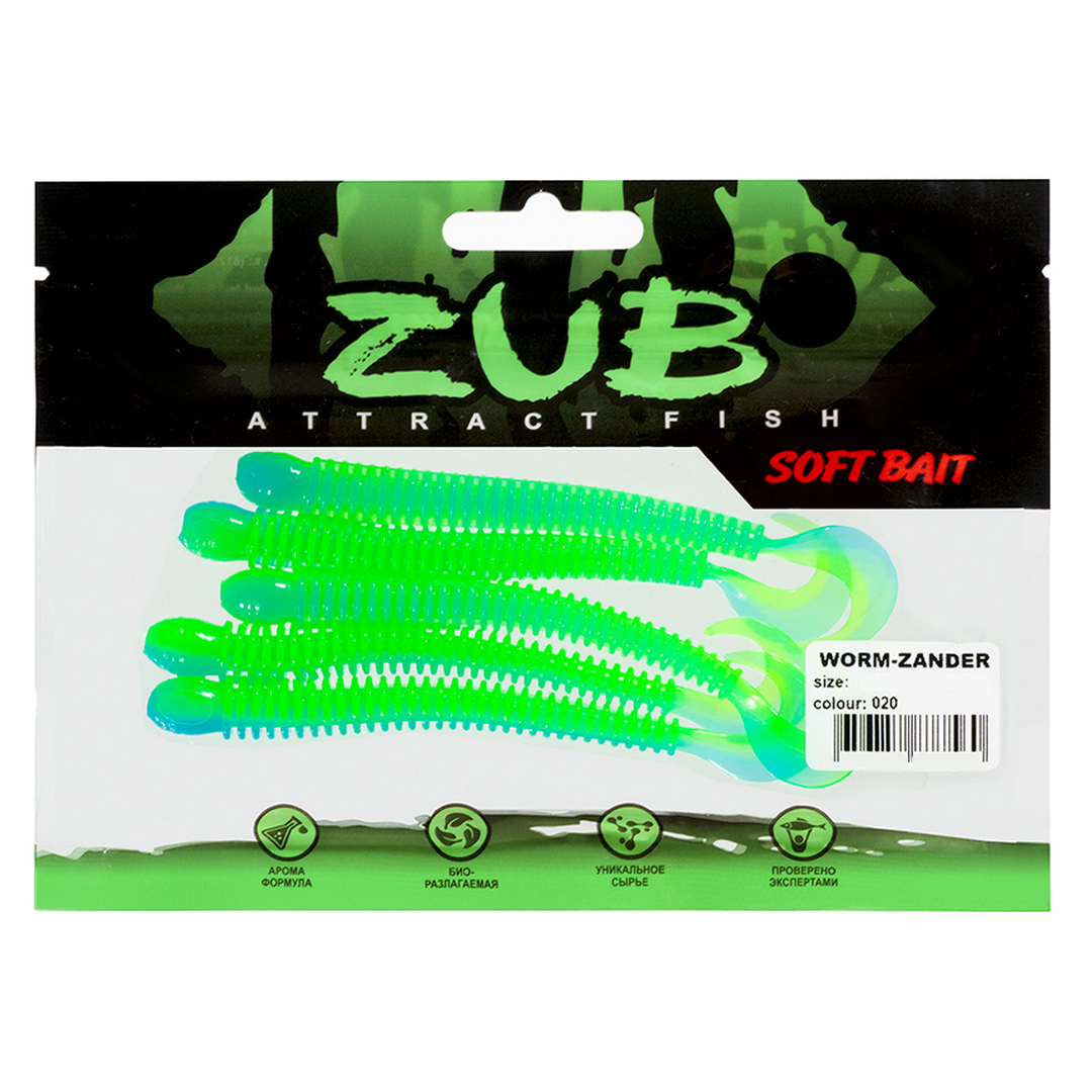 Твистер ZUB Warm-Zander 4.3 020 01