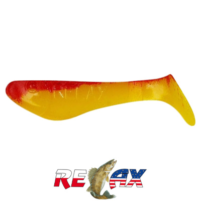 Виброхвост Relax Kopyto 1.0" Standart (S062 red yellow)
