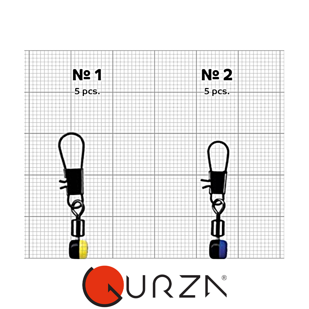 Вертлюг с застежкой Gurza Interlock Match Snap 01