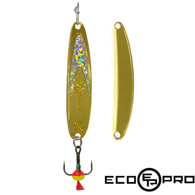 Блесна EcoPro Судачья серебрянный флекс 50 (GSF)