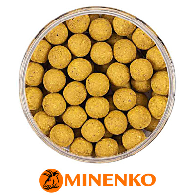 Бойлы Minenko Soluble пылящие насадочные 14мм (Pineapple (ананас))