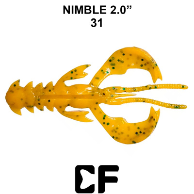 Рак CF Nimble 2.0" плавающий (50-50-31-6  Кальмар)