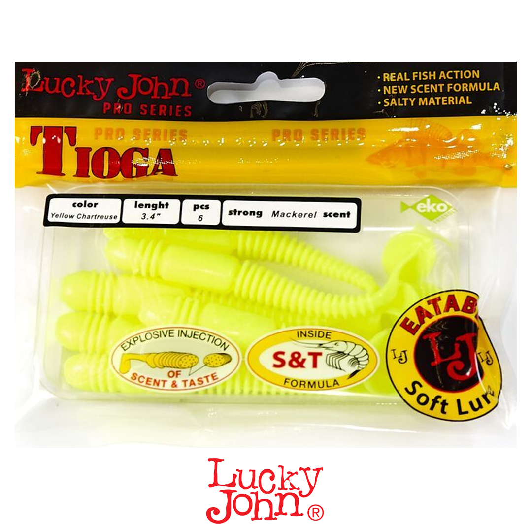 Виброхвост Lucky John Tioga 3.4 S88 1