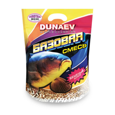 Прикормка Dunaev Базовая смесь (плотва)