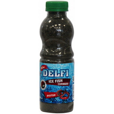 Прикормка Delfi Ice Fish Tornado (биг фиш червь мотыль черный)
