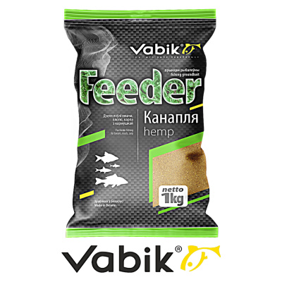 Прикормка Vabik Feeder (конопля)