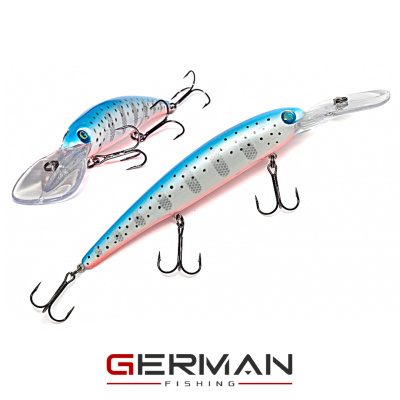 Воблер German GG Bandit 120F XDD (C110 фора синий)