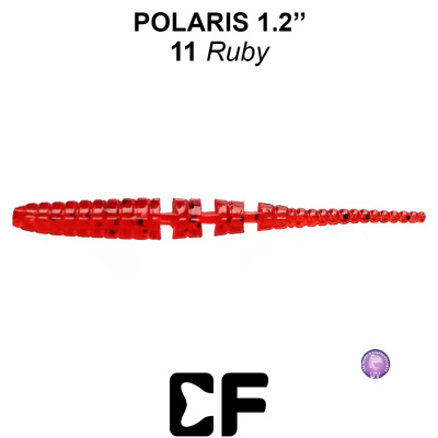 Слаг CF Polaris 1.2" (61-30-11-6 UV ruby Кальмар)