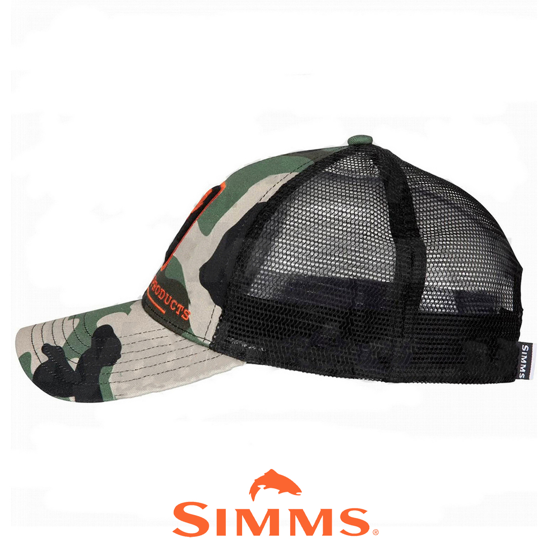 Кепка Simms Bass Icon Trucker (Woodland Camo) 02