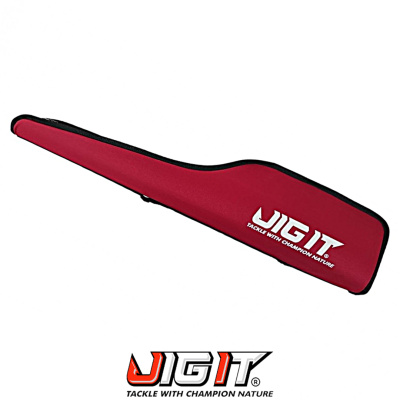 Чехол Jig It полужесткий для зимних удилищ (red)