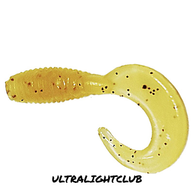 Твистер Ultralightclub Tvist 0,8" (017 шафран)