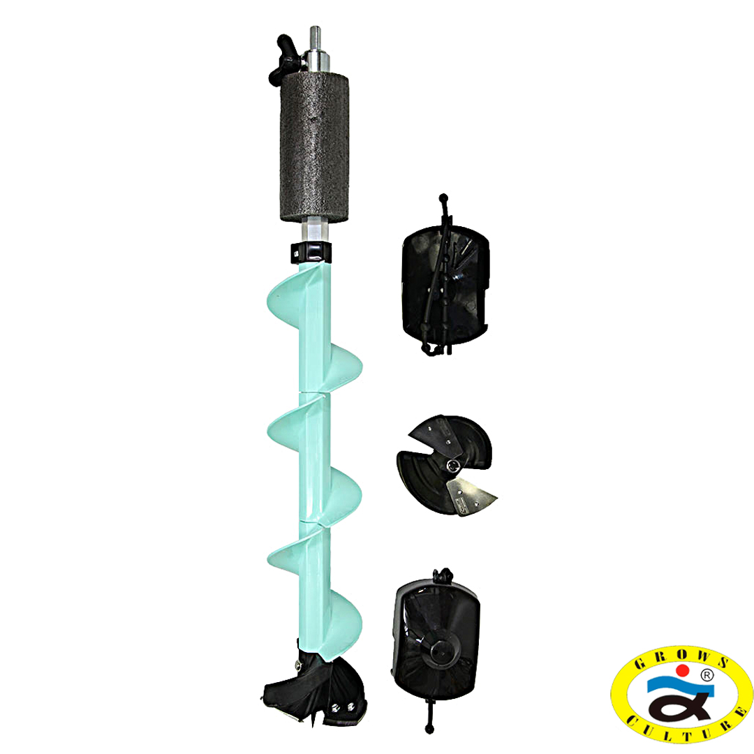 Шнек GRC пластиковый L-75, синий 03