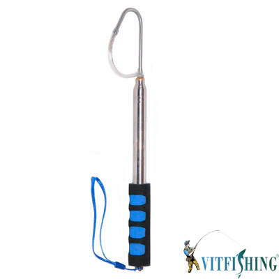 Багор VitFishing телескопический, неопреновая ручка (SG-60 4-колен., L-28/65см)