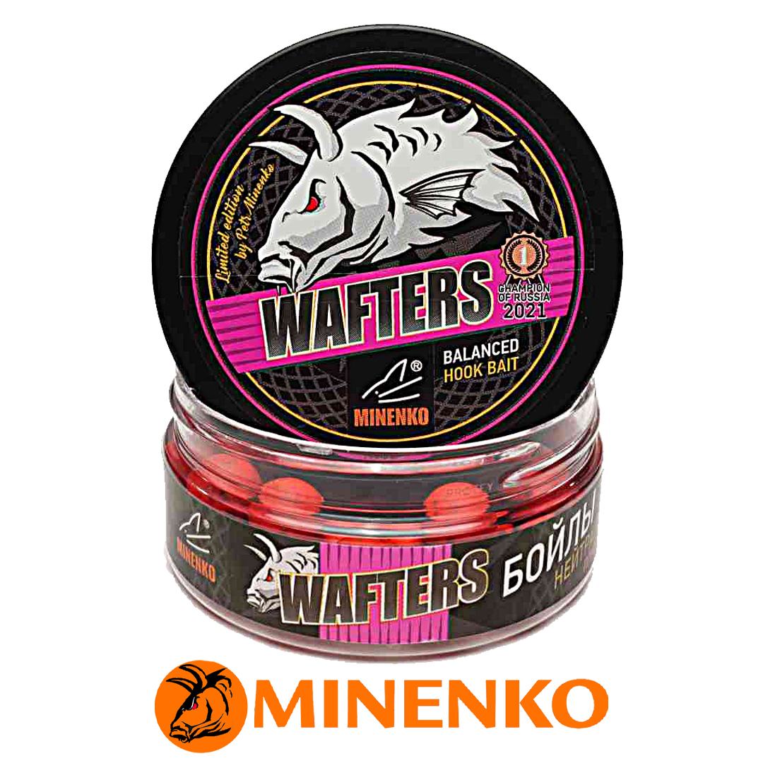 Бойлы Minenko Wafters Pro нейтральные Strawberry 00