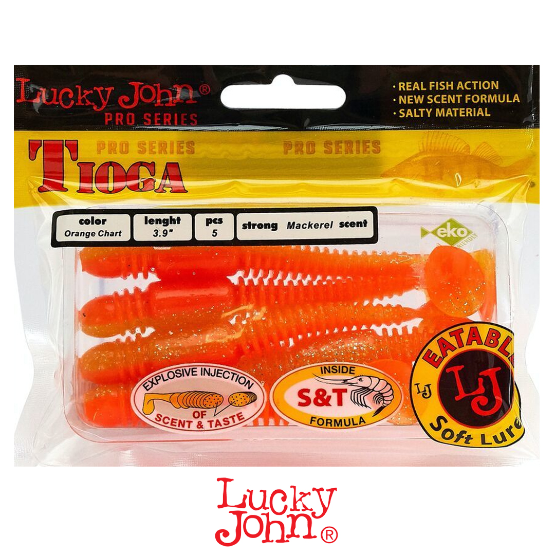 Виброхвост Lucky John Tioga 3.9 T26 1