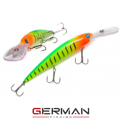 Воблер German GG Bandit 120F XDD (C144 тигр)