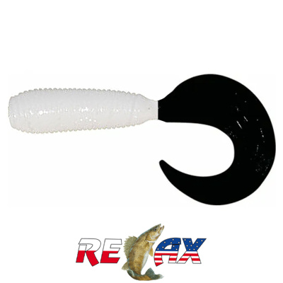 Твистер Relax 2.0" Standart (TS050 black white)
