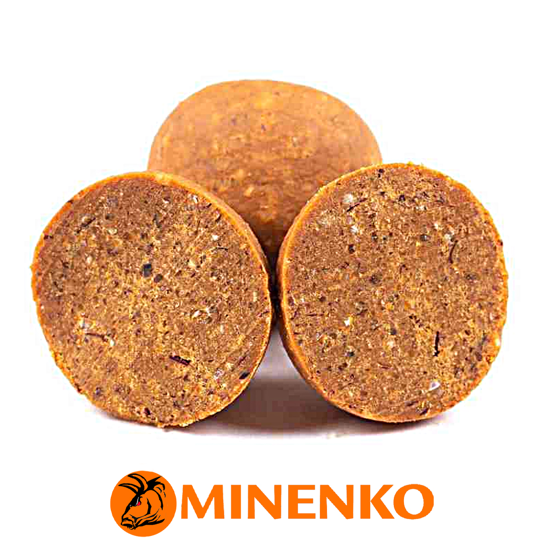 Бойлы Minenko Soluble пылящие насадочные 20мм (Mandarine) 04