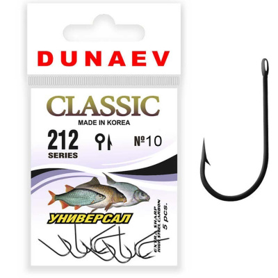 Одинарный Dunaev Classic 212 универсал (№10, 8шт.)