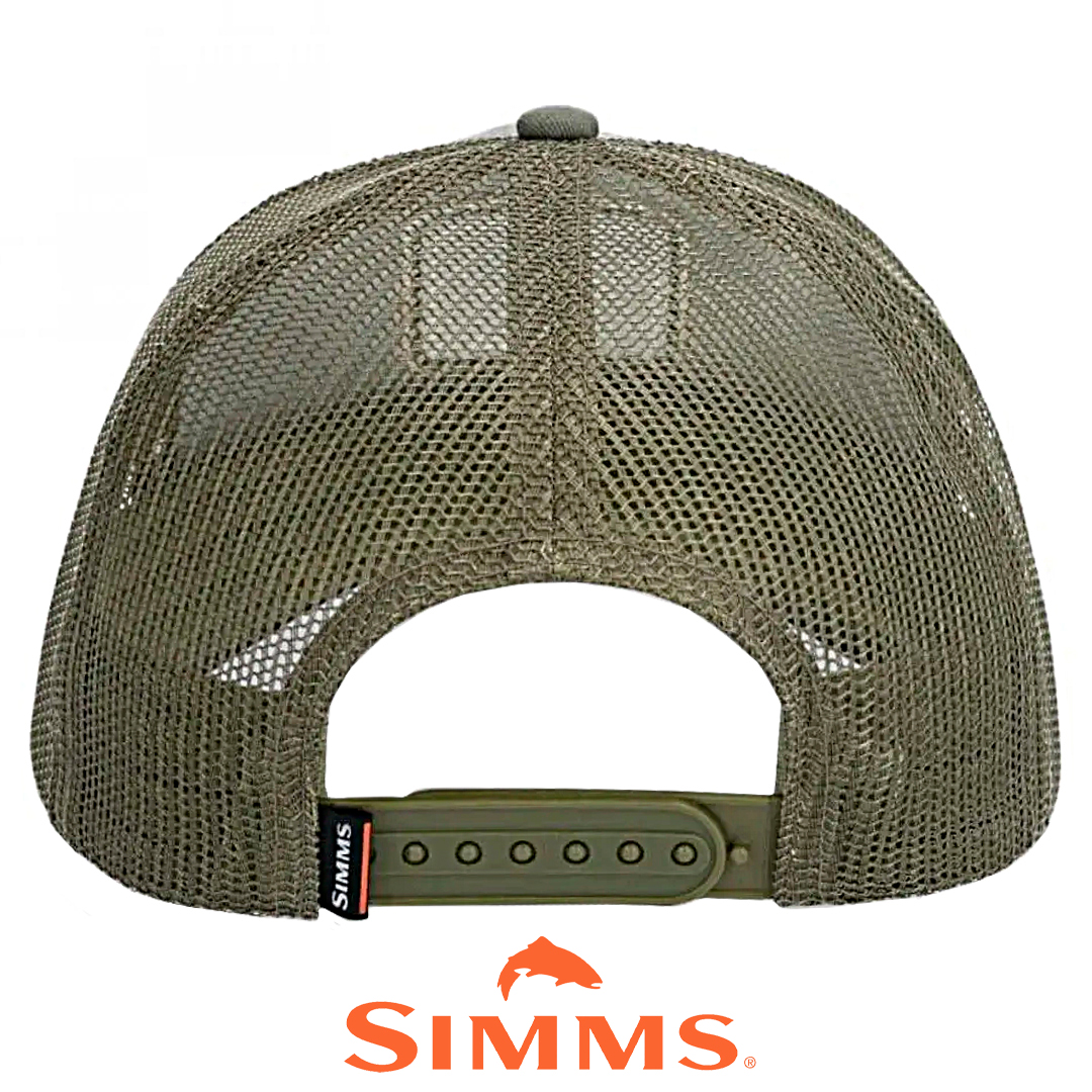 Кепка Simms Double Haul Icon Trucker 07 Smokey Olive