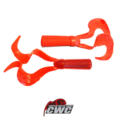 Хвост для бактейла CWC Miuras Mouse Mini (tomato)