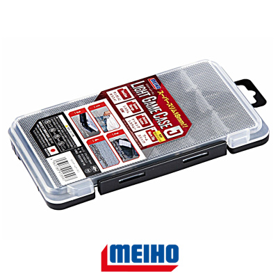 Коробка Meiho Light Game Case J (175×105×18мм, 3-18отд.+15пер.)