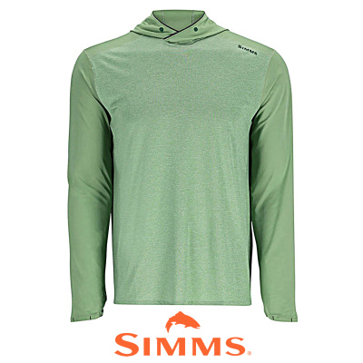 Термофутболка Simms SolarFlex Hoody (Field Heather/Field, L)