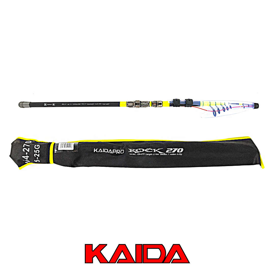 Болонское удилище Kaida Rock Telespin 25 09